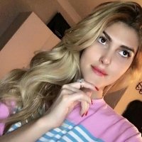 Slender and beautiful Blonde shemale Bella Montiel