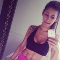 Bruna Linda a pretty and fit shemale fitspo