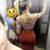 Teen shemale Bruna Barbie has a superb body