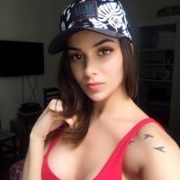 Elegant and slender tgirl Danielly Martins