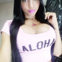 HUNG Colombian Shemale Barbie Sahara